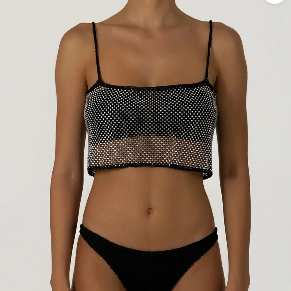 PARAMIDONNA sparkle top. Size small. New condition.